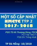 Bài giảng Một số cập nhật nhồi máu cơ tim cấp týp 2 2017-2018