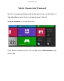 Cài đặt Ubuntu trên Windows 8
