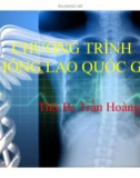 Bài giảng Chương trình chống lao quốc gia - ThS.Bs Trần Hoàng Duy