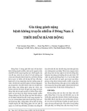 Gia tăng gánh nặng bệnh không truyền nhiễm ở Đông Nam Á: Thời điểm hành động