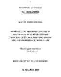 Tóm tắt luận văn Thạc sĩ Khoa học: Nghiên cứu xác định hàm lượng một số Hydrocacbon thơm đa vòng (PAHs) trong nước và bùn đất ở thôn Trung Sơn, xã Hòa Liên, Hòa Vang, Đà Nẵng bằng phương pháp sắc khí lỏng cao áp (HPLC)