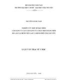 Luận văn Thạc sĩ Y học: Nghiên cứu một số đặc điểm lâm sàng và cận lâm sàng của tràn dịch màng phổi do lao tại Bệnh viện Lao và Bệnh phổi Thái Nguyên