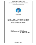 Đồ án tốt nghiệp ngành Kỹ thuật môi trường: Khảo sát hiệu quả xử lý nước thải dệt nhuộm bằng vật liệu nano titan dioxit tẩm trên sợi thủy tinh