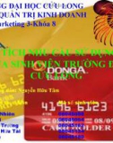 BÁO CÁO PHÂN TÍCH NHU CẦU SỬ DỤNG THẺ ATM CỦA SINH VIÊN TRƯỜNG ĐẠI HỌC CỬU LONG