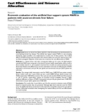 Bóa cáo y học: Economic evaluation of the artificial liver support system MARS in patients with acute-on-chronic liver failure