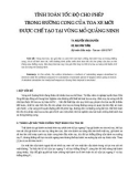 Báo cáo khoa học: tính toán tốc độ cho phép trong đ-ờng cong của toa xe mới đ-ợc chế tạo tại vùng mỏ quảng ninh