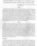 Nghiên cứu ảnh hưởng của hàm lương Lipid lên hệ sinh trưởng và tỉ lệ sống của cá chim vây vàng giai đoạn giống