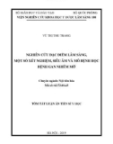 Tóm tắt Luận án Tiến sĩ Y học: Nghiên cứu đặc điểm lâm sàng, một số xét nghiệm, siêu âm và mô bệnh học bệnh gan nhiễm mỡ