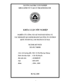 Khóa luận tốt nghiệp Kế toán: Nghiên cứu công tác kế toán bán hàng và xác định kết quả kinh doanh