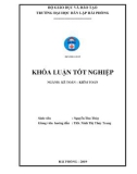 Khóa luận tốt nghiệp Kế toán - Kiểm toán: Hoàn thiện công tác kế toán doanh thu, chi phí và xác định kết quả kinh doanh tại Công ty TNHH thương mại và sản xuất Minh Châu