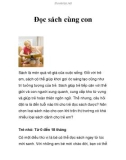 Đọc sách cùng con