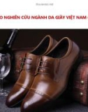 Báo cáo Nghiên cứu ngành da giầy Việt Nam q2/2016