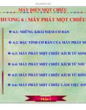 Bài giảng máy điện I - Phần 1 Máy điện một chiều - Chương 6