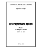 Quy phạm trang bị điện