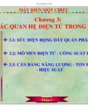 Bài giảng máy điện I - Phần 1 Máy điện một chiều - Chương 3