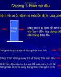 Bài giảng Ổn định công trình - Chương 1: Phần mở đầu