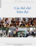 Báo cáo Phát triển Việt Nam 2010: Các thể chế hiện đại