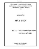 Giáo trình Máy điện: Phần 1 - CĐ Giao thông Vận tải