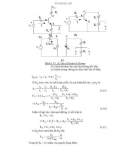 Bài giảng mạch điện tử : MẠCH KHUẾCH ÐẠI HỒI TIẾP (Feedback Amplifier) part 5