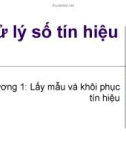 Bài tập Xử lý tín hiệu số, Chương 1.1