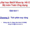 Bài giảng Giải tích 1: Chương 3 - TS. Đặng Văn Vinh (P2)