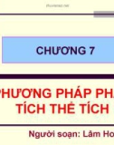 Bài giảng Hóa phân tích - Chương 7.2: Phương pháp phân tích thể tích (Lâm Hoa Hùng)