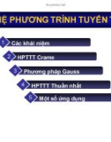 Bài giảng Toán kinh tế: Chương 2 - Nguyễn Ngọc Lam