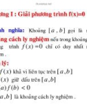 Bài giảng Phương pháp tính: Chương 1 - Ngô Thu Lương