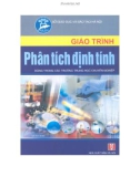 Giáo trình Phân tích định tính: Phần 1 - TS.DS. Lê Thị Hải Yến (chủ biên)