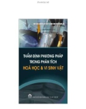 Phương pháp phân tích hóa học và vi sinh vật: Phần 1