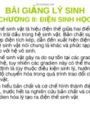 Bài giảng lý sinh: Chương 2