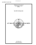 Lý thuyết độ đo và tích phân (Bài giảng tóm tắt): Phần 1 - Nguyễn Vinh Quang