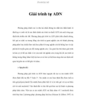 Giải trình tự ADN