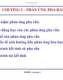 Kỹ thuật tổng hợp vật liệu vô cơ - Chương 3