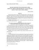 Phương pháp phân tích thành phần chính trong xác định sự phân bố khoáng vật sét, oxit sắt bằng tư liệu ảnh vệ tinh LANDSAT