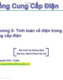 Bài giảng Hệ thống cung cấp điện: Chương 5 - TS. Nguyễn Đức Tuyên