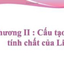 Bài giảng Hóa Sinh đại cương: Chương 2 - Cấu tạo và tính chất của Lipid