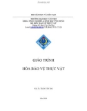 GIÁO TRÌNH HÓA BẢO VỆ THỰC VẬT part 1