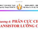 Bài giảng Cơ sở kỹ thuật điện: Chương 4 - Trường ĐH Sư Phạm Kỹ Thuật TP.HCM