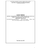 Giáo trình Bảo dưỡng gầm và thiết bị công tác máy san (Nghề: Vận hành máy thi công mặt đường - Trung Cấp) - Trường Cao đẳng Cơ giới Ninh Bình (2021)