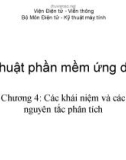 Bài giảng Kỹ thuật phần mềm ứng dụng: Chương 4 - Viện Điện tử Viễn thông (ĐH Bách Khoa HN)