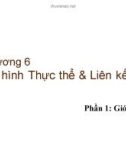 Bài giảng Kỹ thuật phần mềm ứng dụng: Chương 6.1 - Viện Điện tử Viễn thông (ĐH Bách Khoa HN)