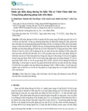 Đánh giá biến động đường bờ biển Thị xã Vĩnh Châu tỉnh Sóc Trăng bằng phương pháp ảnh viễn thám