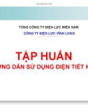 Bài giảng Hướng dẫn sử dụng tiết kiệm điện