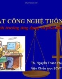 VĂN BẢN LUẬT CÔNG NGHỆ THÔNG TIN