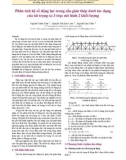 Phân tích hệ số động lực trong cầu giàn thép dưới tác dụng của tải trọng xe 3 trục mô hình 2 khối lượng