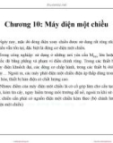 Bài giảng Mạch điện tử - Chương 10: Máy điện một chiều