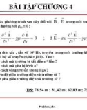 Bài giảng Bài tập Trường điện từ: Chương 4 - Lê Minh Cường