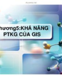 Bài giảng Hệ thống thông tin địa lý - Chương 5: Khả năng phân tích khí hậu của GIS