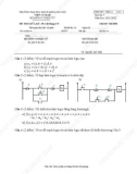 Đề thi giữa kì môn PLC & Mạng công nghiệp năm 2021-2022 - Trường ĐH Bách khoa Hà Nội (Đề 1)